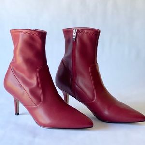 Marc Fisher NWOT Red Booties